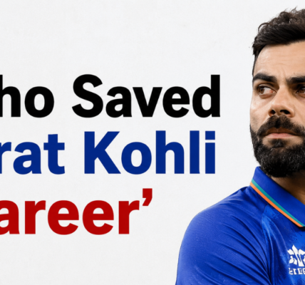 Who Saved Virat Kohli Career