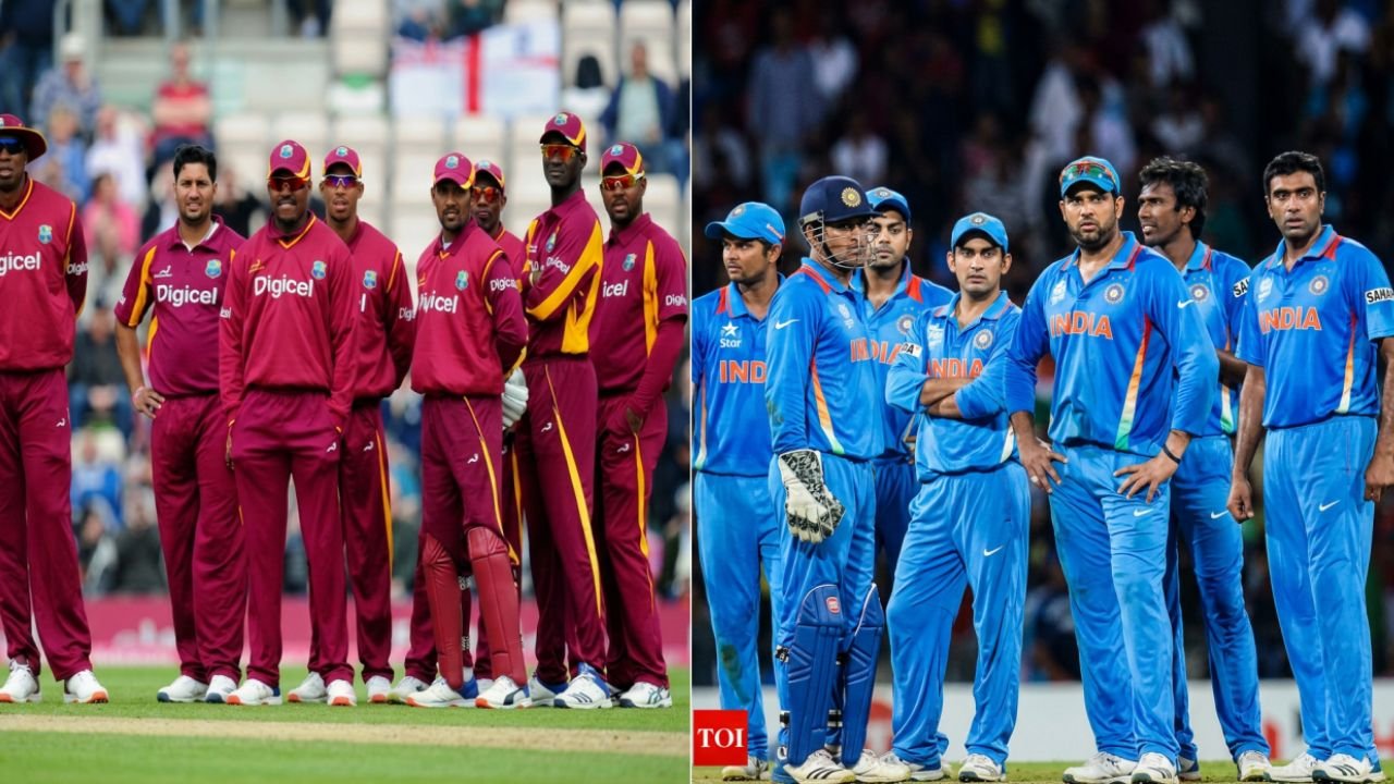West Indies Cricket Team vs India National Cricket Team Match Scorecard Check full scorecard, batting, bowling, match highlights, records, and key moments.
