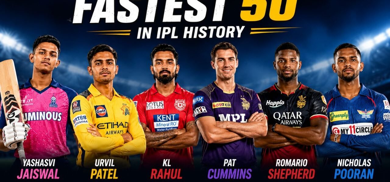Fastest 50 in IPL