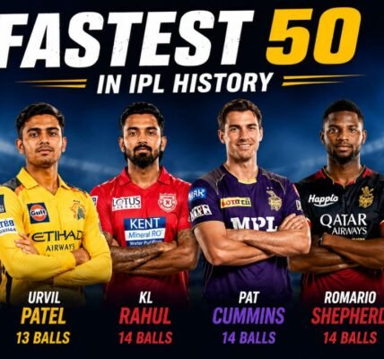 Fastest 50 in IPL