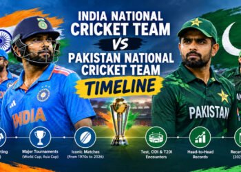 India National Cricket Team vs Pakistan National Cricket Team Timeline 2026